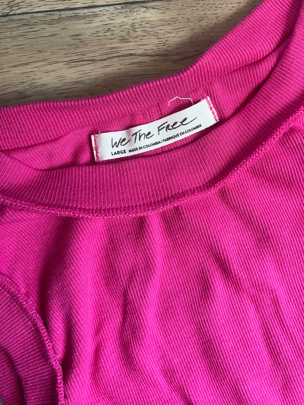 Free People Hot Pink Kate Tank Top - Picture 4 of 4